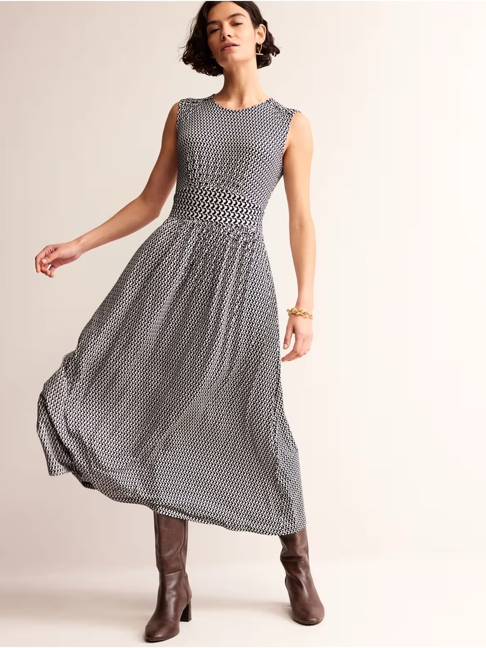 Biden Fit and Flare dress